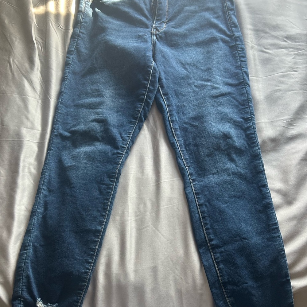 American Eagle Outfitters Dark Blue Skinny Jeans